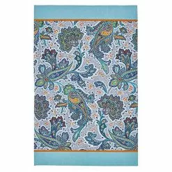 Asciugapiatti Cotone Fiori Italian Paisley