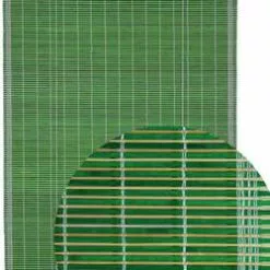 Tenda Bambù Verde Avvolgibile 90x210