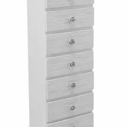 Cassettiera Decapata 7 Cassetti Roselline