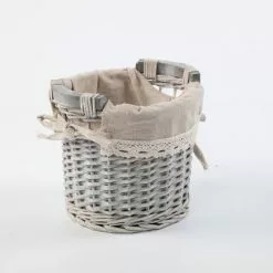 Porta Grissini Vimini Grigio Pizzo