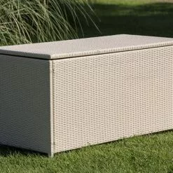 Baule Polyrattan Sabbia