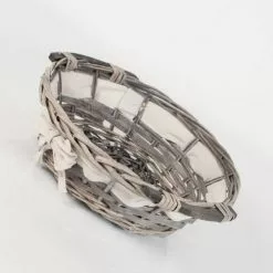 Cesto Confezione Fiocco Tondo Cm 36