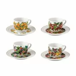 Tazzine Caffè Frutti Le Primizie 4 Pezzi