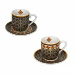 Tazzina Caffe Le Cementine Decoro Girandola Set 2 Pz