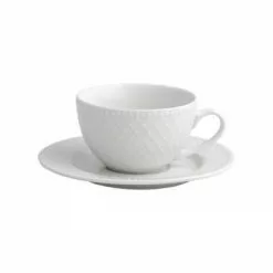 Tazza The Burlesque Bianco Porcellana 2pz