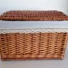 Bauletto Vimini Naturale Miele Con Fodera Pizzo -Vendite Cucina e tavola Bauletto vimini naturale miele con fodera pizzo thumbnail 500x500 70
