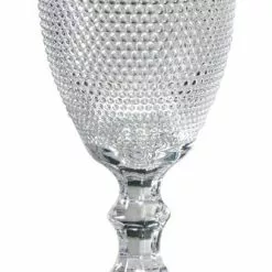 Bicchiere Calice Pallini Trasparente 6pz