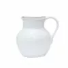Brocca Bianca Porcellana Collezione Mediterraneo -Vendite Cucina e tavola Brocca porcellana toscana bianca thumbnail 500x500 70