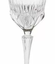 Calice Vino Crystal Glass Filo Oro 6 Pz