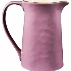 Caraffa Rosa Porcellana Collezione Mediterraneo