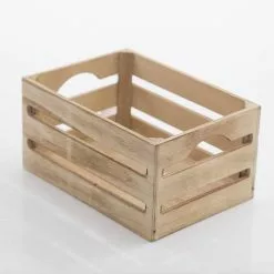 Cassetta Legno Abete Nocciola 21x15x11h