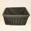 Cesto Bici Vimini Nero Fodera Pois 45x35 -Vendite Cucina e tavola Cesto bici vimini nero fodera pois 45x35 thumbnail 500x500 70