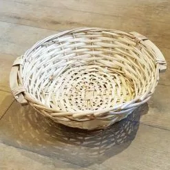 Cesto Confezione Tondo Vimini Naturale Cm36