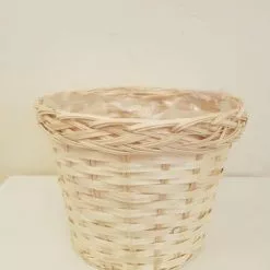 Cesto Vimini Naturale Portavaso 20 Cm