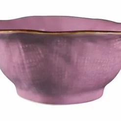 Ciotola Macedonia Rosa Porcellana Collezione Mediterraneo