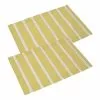 Coppia Tovaglietta Americana Cotone Giallo Righe Bianche -Vendite Cucina e tavola Coppia tovaglietta americana cotone giallo righe bianche thumbnail 500x500 70