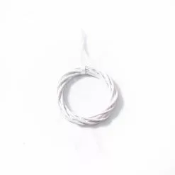 Corona Vimini Bianco Cm 10