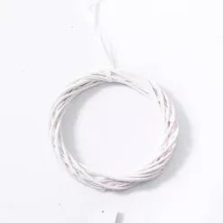 Corona Vimini Bianco Cm 20