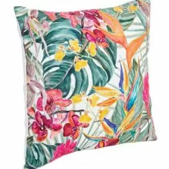 Cuscino Exotic Fiori E Foglie Tropicali 40x40