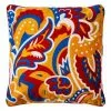 Cuscino Foliage Ricamo Foglie Arancio Rosso Blu 50x50 -Vendite Cucina e tavola Cuscino foliage ricamo foglie arancio rosso 50x50 thumbnail 500x500 70