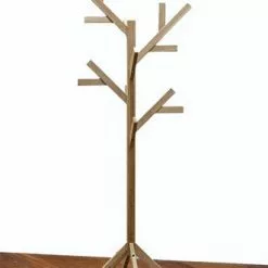 Appendiabiti Da Terra Albero Legno Naturale