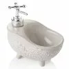 Dispenser Sapone Forma Di Vasca Ceramica Tortora -Vendite Cucina e tavola Disponser vasca da bagno tortora thumbnail 500x500 70