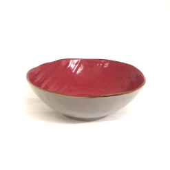 Insalatiera Grigia Porcellana Collezione Mediterraneo