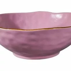 Insalatiera Rosa Porcellana Collezione Mediterraneo Cm27