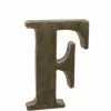 Lettera Metallo F Bronzo -Vendite Cucina e tavola LETTERA METALLO BRONZO F thumbnail 500x500 70