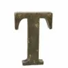 Lettera Metallo T Bronzo -Vendite Cucina e tavola LETTERA METALLO BRONZO T thumbnail 500x500 70