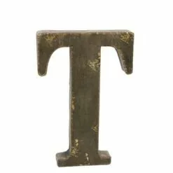 Lettera Metallo T Bronzo