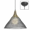Lampadario Conico Rete Metallo Filo Nero -Vendite Cucina e tavola Lampadario conico rete metallo filo nero thumbnail 500x500 70