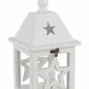 Lanterna Legno Bianco Stella 32h -Vendite Cucina e tavola Lanterna legno bianco stella 32h thumbnail 500x500 70