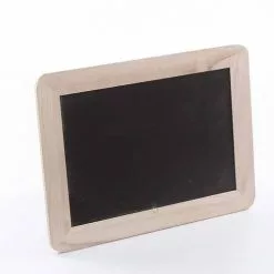 Lavagnetta Cornice Legno Grezzo 30x40