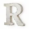 Lettera Metallo R Bianca -Vendite Cucina e tavola Lettera metallo R bianca thumbnail 500x500 70
