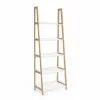 Libreria Scala Bianca 5 Piani Struttura Bamboo -Vendite Cucina e tavola Libreria scala bianca 5 piani struttura bamboo thumbnail 500x500 70