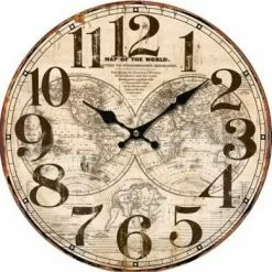 Orologio Map Of The World Cm 58