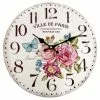 Orologio Legno Parete Fiori Paris 34cm -Vendite Cucina e tavola Orologio legno parete fiori Paris 34cm thumbnail 500x500 70