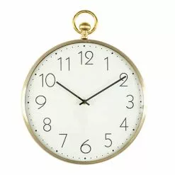 Orologio Oro Metallo Cipolla Cm 31