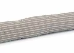 Paraspifferi Grigio Righe Bianche Pon Pom Grigi Cm 80