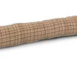 Paraspifferi Marrone Pon Pom Bianchi Cm 80