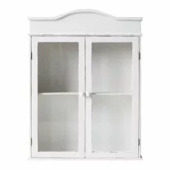 Pensile Legno Bianco 2 Ante Cm 67x84h