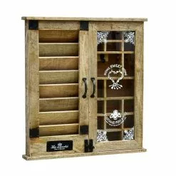 Pensile Legno Posta E Chiavi Con 2 Ante