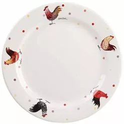 Piatto Piano Galletti Cm26