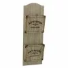 Porta Posta Legno Naturale Antiques Da Muro Due Tasche -Vendite Cucina e tavola Porta posta legno naturale Antiques da muro due tasche thumbnail 500x500 70