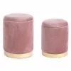 Coppia Pouf Contenitore Velluto Rosa Antico -Vendite Cucina e tavola Pouf contenitore velluto rosa antico thumbnail 500x500 70