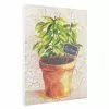 Quadro Dipinto Pianta Aromatica Basilico 13x18h -Vendite Cucina e tavola Quadro dipinto pianta aromatica Basilico 13x18h thumbnail 500x500 70