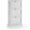 Scarpiera Legno Bianco 3 Ante Modello Classico -Vendite Cucina e tavola Scarpiera legno bianco 3 ante modello classico thumbnail 500x500 70