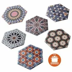 Sottopentola Ceramica Cementina Esagonale