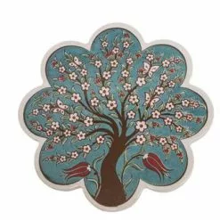 Sottopentola Fiore Ceramica Albero Della Vita